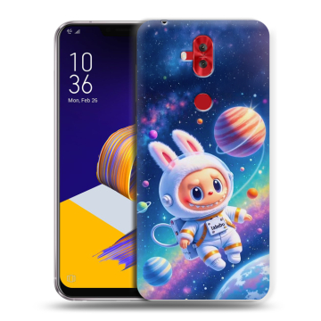 Силиконовый чехол на ASUS ZenFone 5 Lite с принтом Labubu Лабубу Силиконовый чехол на ASUS ZenFone 5 Lite с принтом Labubu Лабубу