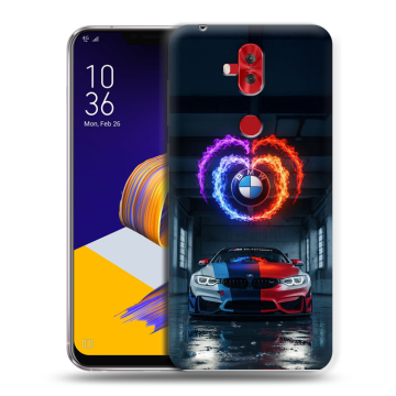 Силиконовый чехол на ASUS ZenFone 5 Lite с принтом BMW БМВ Силиконовый чехол на ASUS ZenFone 5 Lite с принтом BMW БМВ