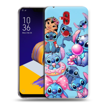 Силиконовый чехол на ASUS ZenFone 5 Lite с принтом Лило и Стич