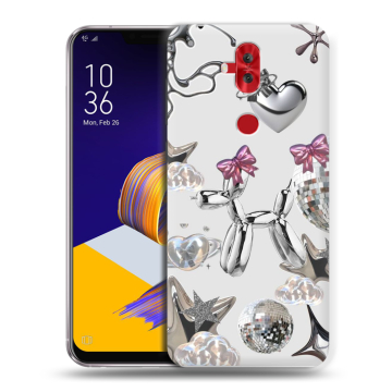 Силиконовый чехол на ASUS ZenFone 5 Lite с принтом Y2K Силиконовый чехол на ASUS ZenFone 5 Lite с принтом Y2K