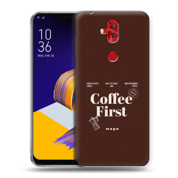Силиконовый чехол на ASUS ZenFone 5 Lite с принтом женский Силиконовый чехол на ASUS ZenFone 5 Lite с принтом женский