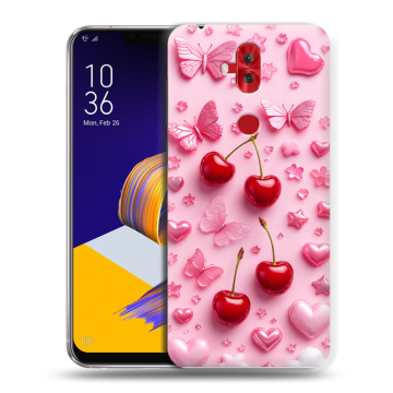 Силиконовый чехол на ASUS ZenFone 5 Lite с принтом для девочек Силиконовый чехол на ASUS ZenFone 5 Lite с принтом для девочек