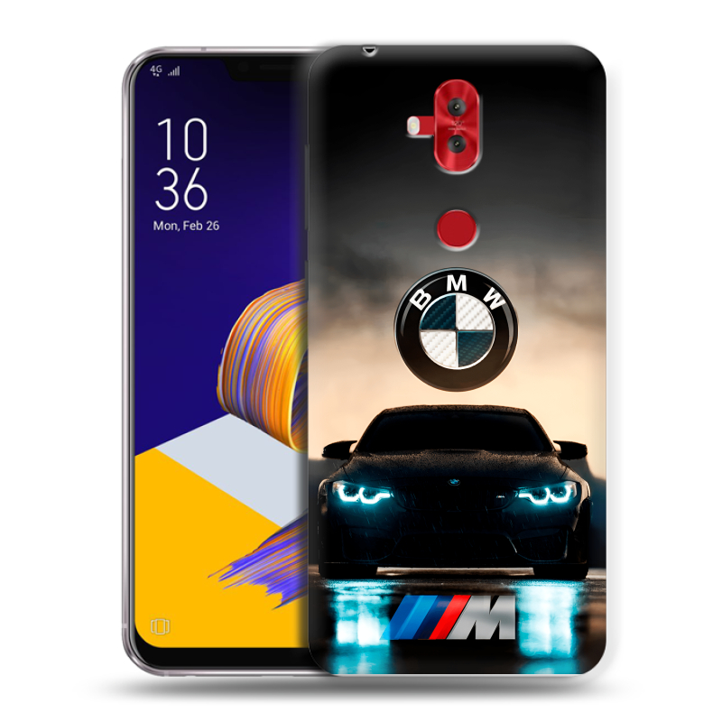 Пластиковый чехол на ASUS ZenFone 5 Lite с принтом БМВ BMW Пластиковый чехол на ASUS ZenFone 5 Lite с принтом БМВ BMW
