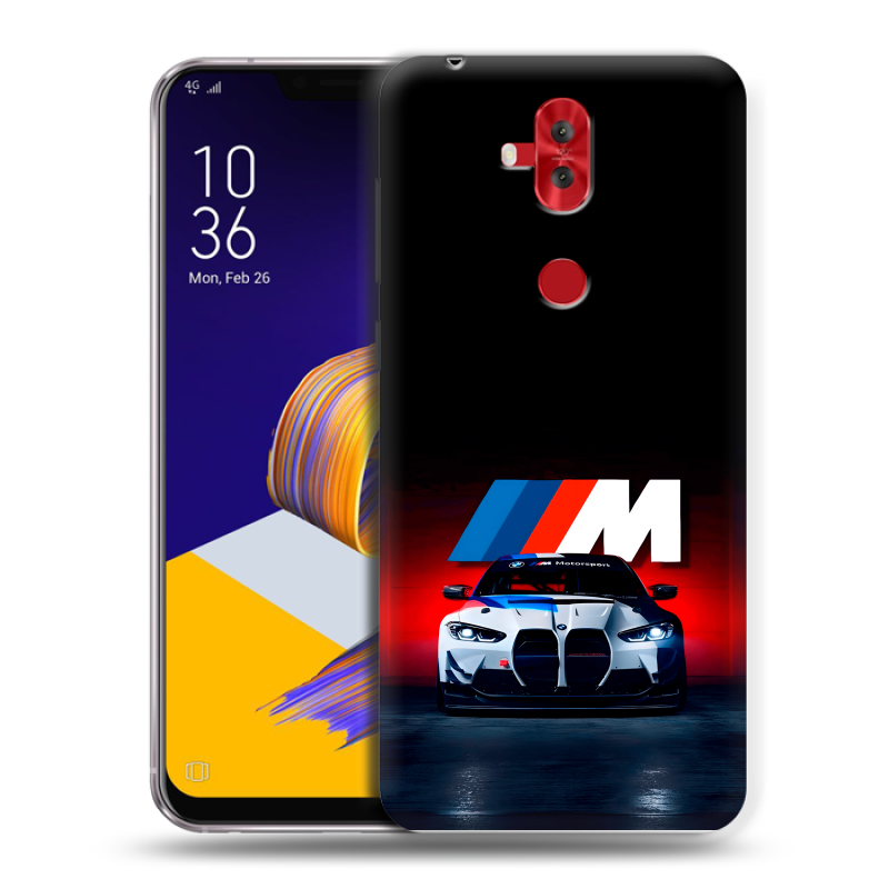 Силиконовый чехол на ASUS ZenFone 5 Lite с принтом БМВ BMW Силиконовый чехол на ASUS ZenFone 5 Lite с принтом БМВ BMW