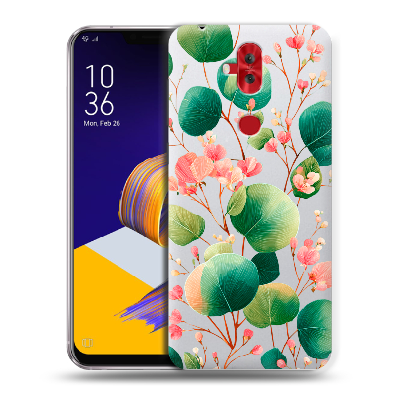 Пластиковый чехол на ASUS ZenFone 5 Lite с принтом женский Пластиковый чехол на ASUS ZenFone 5 Lite с принтом женский