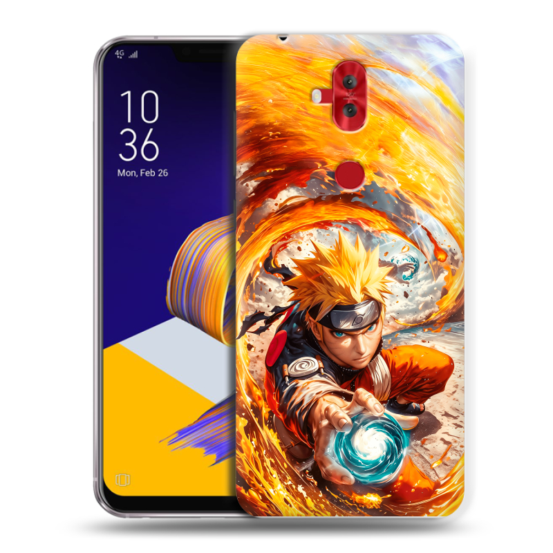 Силиконовый чехол на ASUS ZenFone 5 Lite с принтом Аниме Наруто Naruto Силиконовый чехол на ASUS ZenFone 5 Lite с принтом Аниме Наруто Naruto