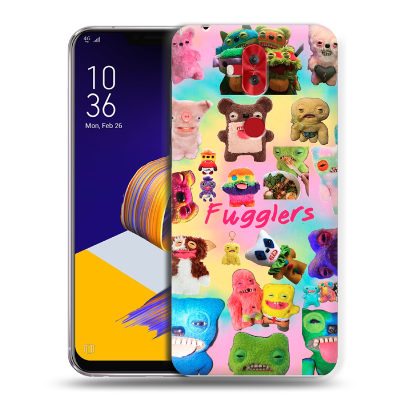 Пластиковый чехол на ASUS ZenFone 5 Lite с принтом Флагер Fuggler Пластиковый чехол на ASUS ZenFone 5 Lite с принтом Флагер Fuggler