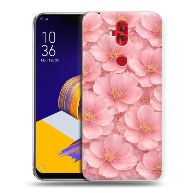 Пластиковый чехол на ASUS ZenFone 5 Lite с принтом женский Пластиковый чехол на ASUS ZenFone 5 Lite с принтом женский