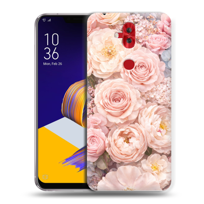 Силиконовый чехол на ASUS ZenFone 5 Lite с принтом женский Силиконовый чехол на ASUS ZenFone 5 Lite с принтом женский