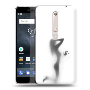 Пластиковый чехол на Nokia 6.1 с принтом Силуэт Пластиковый чехол на Nokia 6.1 с принтом Силуэт