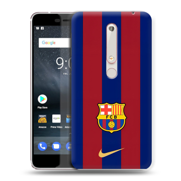 Пластиковый чехол на Nokia 6.1 с принтом Барселона Barcelona Пластиковый чехол на Nokia 6.1 с принтом Барселона Barcelona