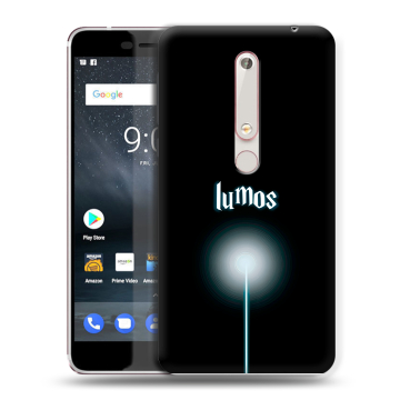 Пластиковый чехол на Nokia 6.1 с принтом Harry Potter Гарри Поттер Пластиковый чехол на Nokia 6.1 с принтом Harry Potter Гарри Поттер