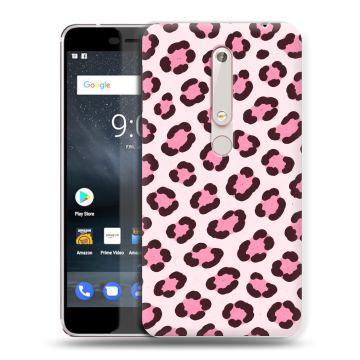 Пластиковый чехол на Nokia 6.1 с принтом для девочек Пластиковый чехол на Nokia 6.1 с принтом для девочек