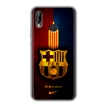 Силиконовый чехол на Huawei P20 Lite с принтом Барселона Barcelona Силиконовый чехол на Huawei P20 Lite с принтом Барселона Barcelona