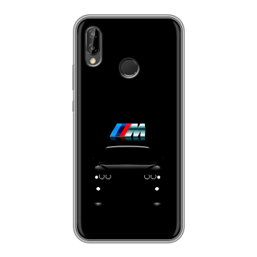 Силиконовый чехол на Huawei P20 Lite с принтом БМВ BMW