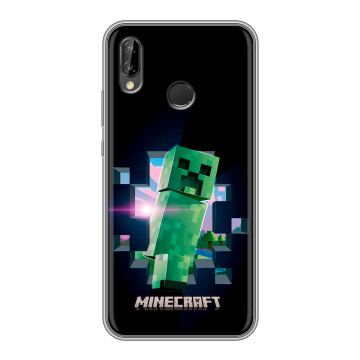 Силиконовый чехол на Huawei P20 Lite с принтом Майнкрафт Minecraft Силиконовый чехол на Huawei P20 Lite с принтом Майнкрафт Minecraft