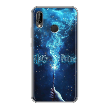 Силиконовый чехол на Huawei P20 Lite с принтом Harry Potter Гарри Поттер Силиконовый чехол на Huawei P20 Lite с принтом Harry Potter Гарри Поттер