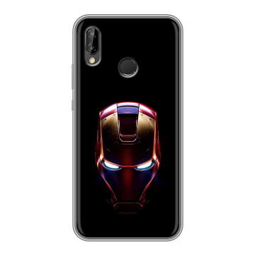 Силиконовый чехол на Huawei P20 Lite с принтом IronMan Железный человек Силиконовый чехол на Huawei P20 Lite с принтом IronMan Железный человек