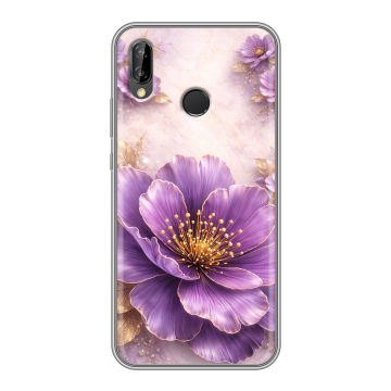 Силиконовый чехол на Huawei P20 Lite с принтом женский Силиконовый чехол на Huawei P20 Lite с принтом женский