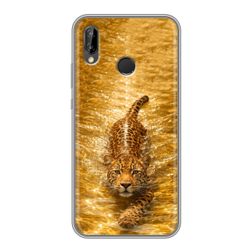 Силиконовый чехол на Huawei P20 Lite с принтом женский Силиконовый чехол на Huawei P20 Lite с принтом женский
