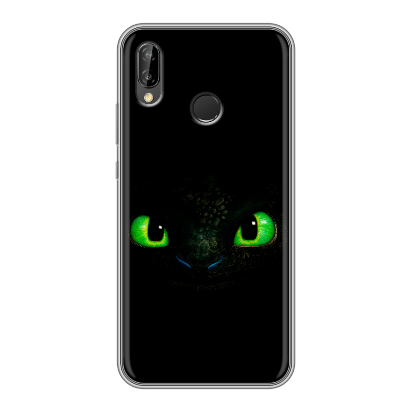 Силиконовый чехол на Huawei P20 Lite с принтом Как приручить дракона Силиконовый чехол на Huawei P20 Lite с принтом Как приручить дракона