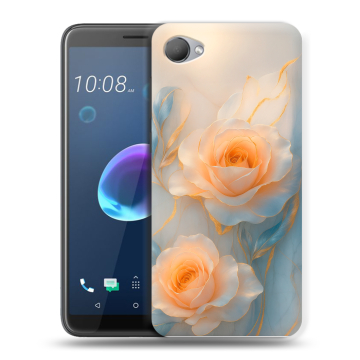 Силиконовый чехол на HTC Desire 12 с принтом Женский Силиконовый чехол на HTC Desire 12 с принтом Женский