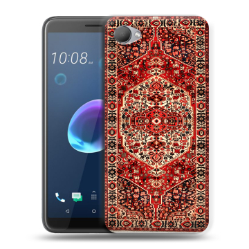 Силиконовый чехол на HTC Desire 12 с принтом Ковер