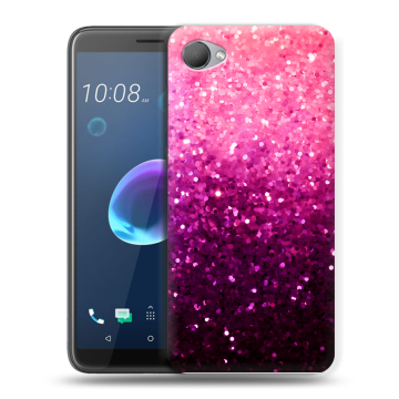 Силиконовый чехол на HTC Desire 12 с принтом Блестки Силиконовый чехол на HTC Desire 12 с принтом Блестки