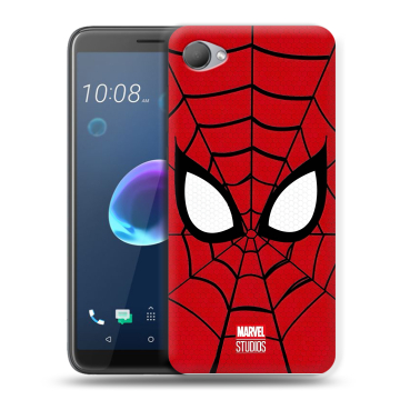 Силиконовый чехол на HTC Desire 12 с принтом человек паук spiderman Силиконовый чехол на HTC Desire 12 с принтом человек паук spiderman