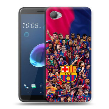 Силиконовый чехол на HTC Desire 12 с принтом Барселона Barcelona