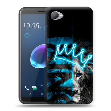 Силиконовый чехол на HTC Desire 12 с принтом Король лев