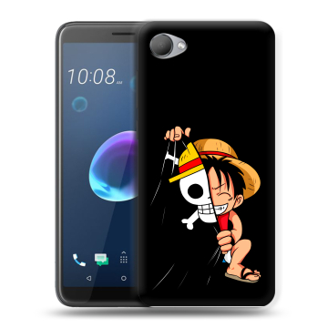Силиконовый чехол на HTC Desire 12 с принтом One Piece Ван Пис