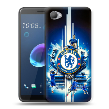 Силиконовый чехол на HTC Desire 12 с принтом Chelsea Челси