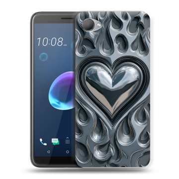 Силиконовый чехол на HTC Desire 12 с принтом Y2K