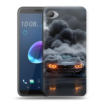 Силиконовый чехол на HTC Desire 12 с принтом BMW БМВ Силиконовый чехол на HTC Desire 12 с принтом BMW БМВ