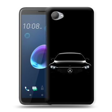 Силиконовый чехол на HTC Desire 12 с принтом Mercedes Мерседес