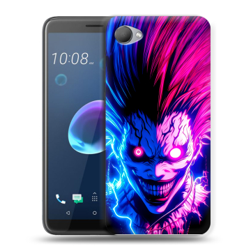 Силиконовый чехол на HTC Desire 12 с принтом Death note Тетрадь смерти