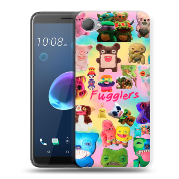 Силиконовый чехол на HTC Desire 12 с принтом Флагер Fuggler