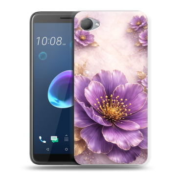 Силиконовый чехол на HTC Desire 12 с принтом женский Силиконовый чехол на HTC Desire 12 с принтом женский