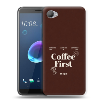 Силиконовый чехол на HTC Desire 12 с принтом женский Силиконовый чехол на HTC Desire 12 с принтом женский