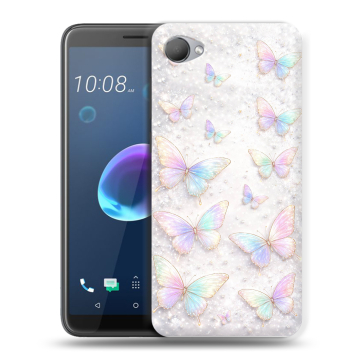 Силиконовый чехол на HTC Desire 12 с принтом женский Силиконовый чехол на HTC Desire 12 с принтом женский