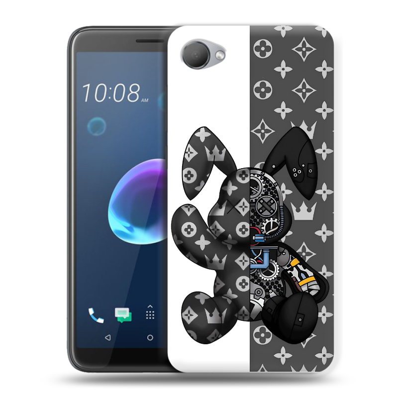 Пластиковый чехол на HTC Desire 12 с принтом Луи робот Пластиковый чехол на HTC Desire 12 с принтом Луи робот