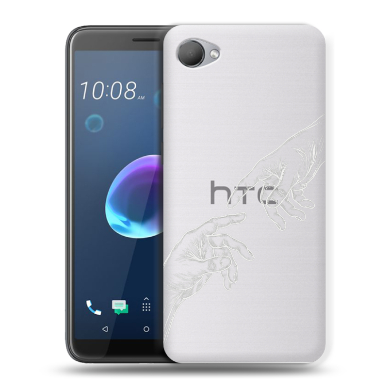 Силиконовый чехол на HTC Desire 12 с принтом Сотворение мира Силиконовый чехол на HTC Desire 12 с принтом Сотворение мира