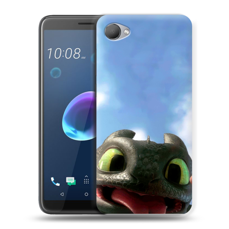 Силиконовый чехол на HTC Desire 12 с принтом Как приручить дракона Силиконовый чехол на HTC Desire 12 с принтом Как приручить дракона