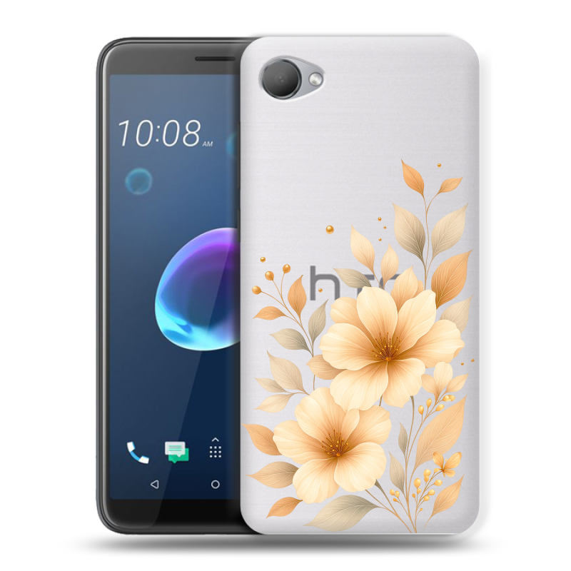 Силиконовый чехол на HTC Desire 12 с принтом для девушки Силиконовый чехол на HTC Desire 12 с принтом для девушки