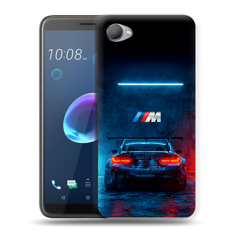 Пластиковый чехол на HTC Desire 12 с принтом BMW БМВ Пластиковый чехол на HTC Desire 12 с принтом BMW БМВ