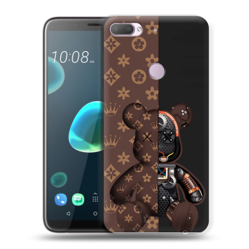 Силиконовый чехол на HTC Desire 12 Plus с принтом Луи робот Силиконовый чехол на HTC Desire 12 Plus с принтом Луи робот