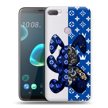 Силиконовый чехол на HTC Desire 12 Plus с принтом Луи робот Силиконовый чехол на HTC Desire 12 Plus с принтом Луи робот