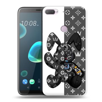 Силиконовый чехол на HTC Desire 12 Plus с принтом Луи робот Силиконовый чехол на HTC Desire 12 Plus с принтом Луи робот