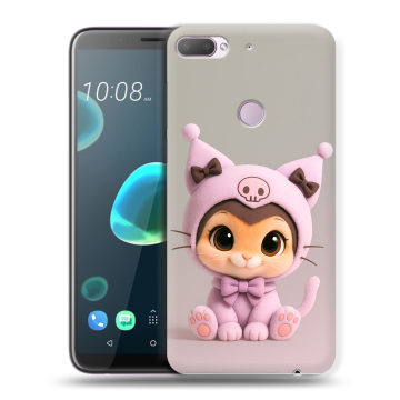 Силиконовый чехол на HTC Desire 12 Plus с принтом Куроми Kuromi Силиконовый чехол на HTC Desire 12 Plus с принтом Куроми Kuromi